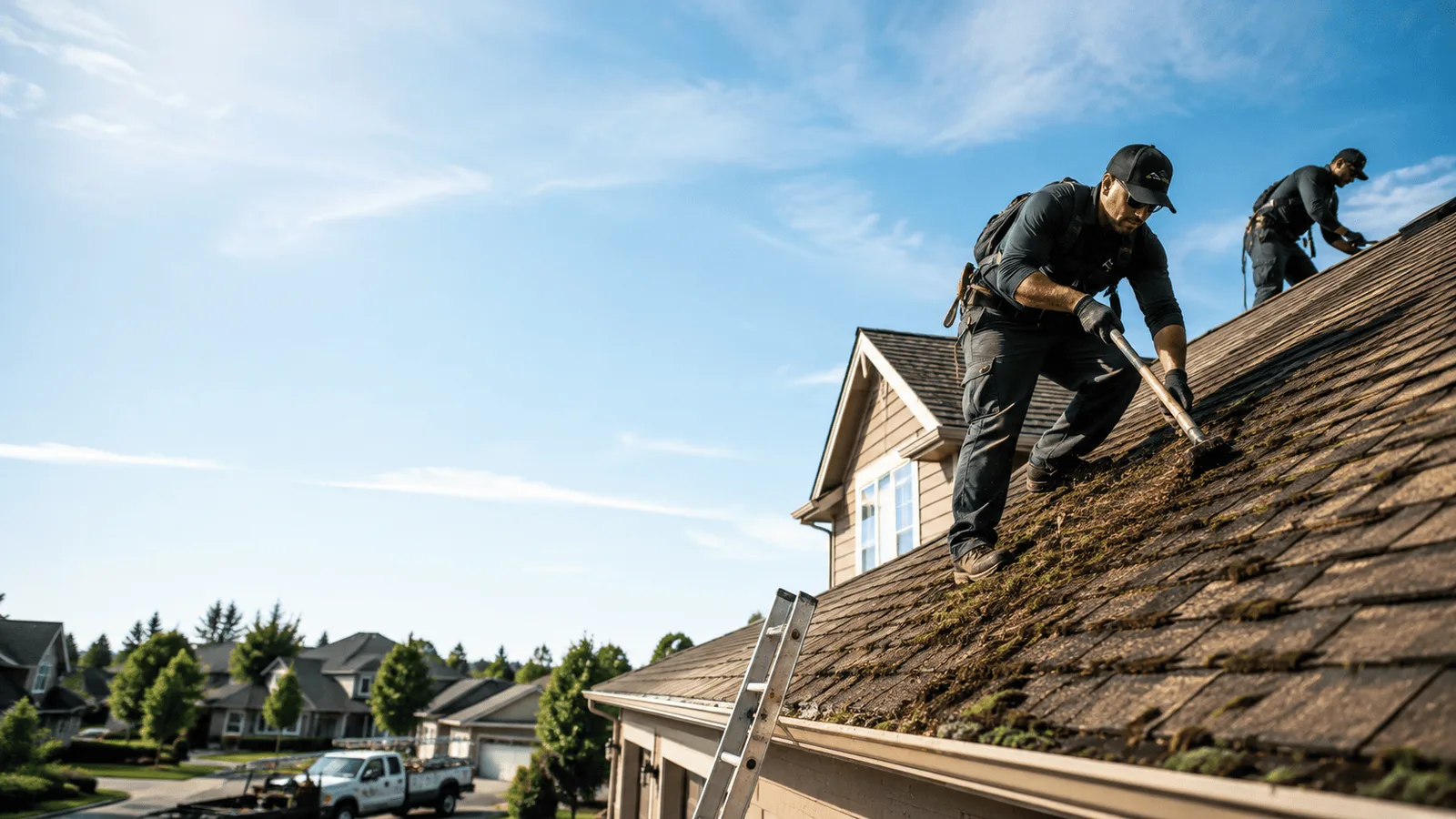 Roof Moss Removal in Allentown, GA near me